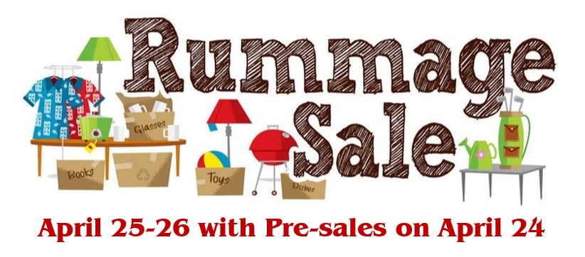 2025 Rummage Sale